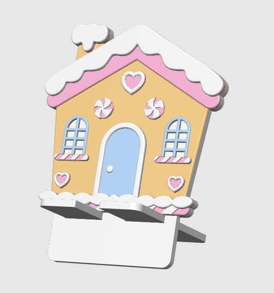 Gingerbread house Phone Stand