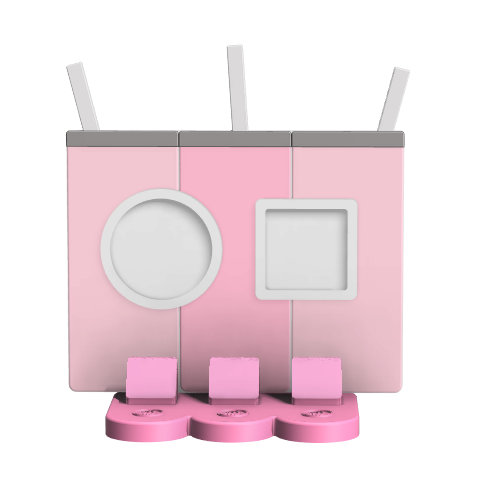 Sublimation tumblers NFC Stand- 2 Frames- (Design your NFC stand- You Choose base type)