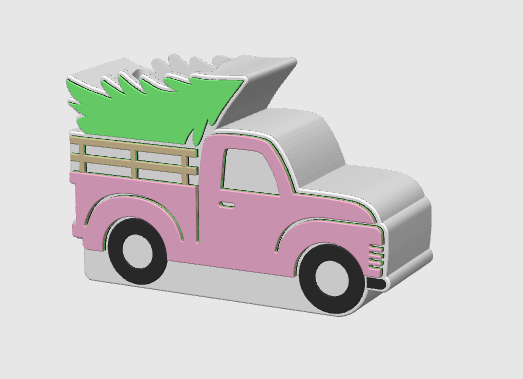 Truck BBW Soap Dispenser Holder