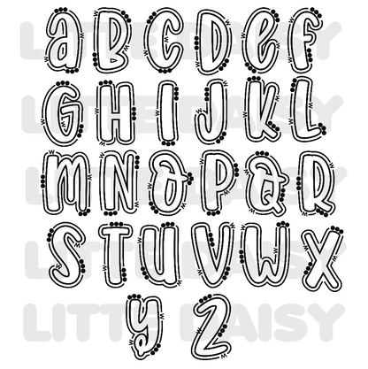 Letter Freshie Mold (You choose style)