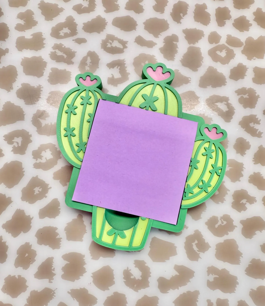 Cactus Sticky Note Holder