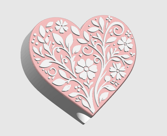 Heart straw topper