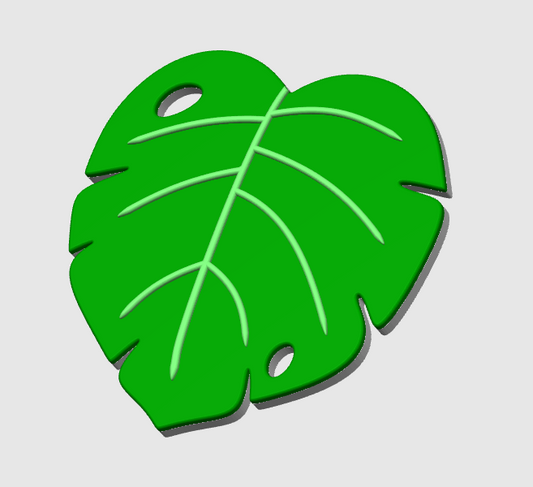 Monstera Leaf Embellishment