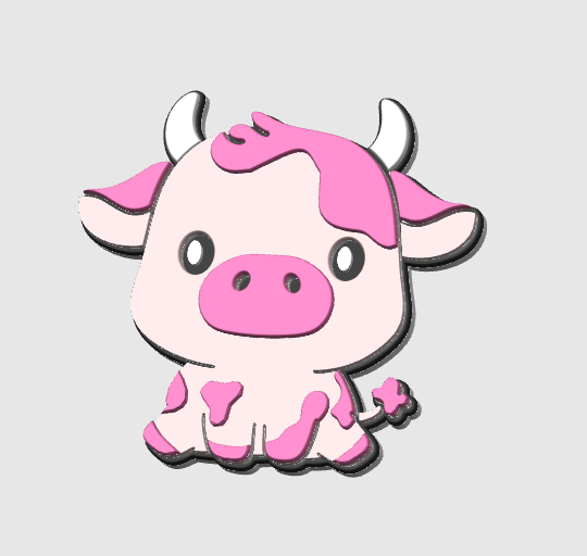 Cow Embellishment
