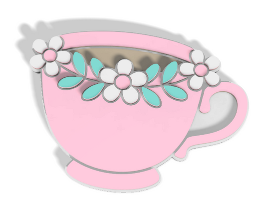 Flower Tea/coffee Cup Embellishment
