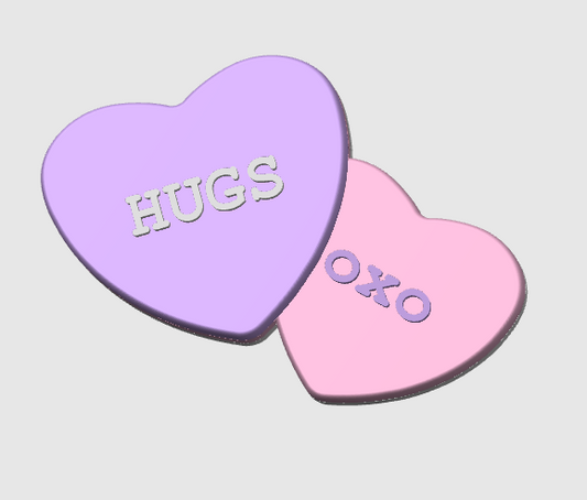 Candy Heart Embellishment