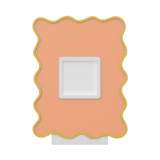 Wavy NFC Stand- 1 Frame/square- (Design your NFC stand- You Choose base type)