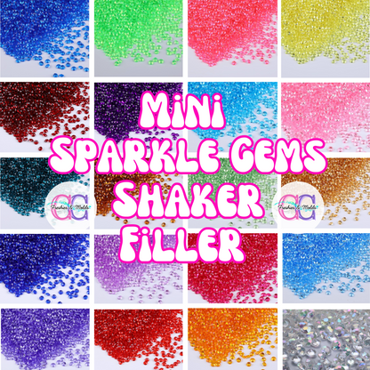 Mini Sparkle Gems Freshie Shaker Filler