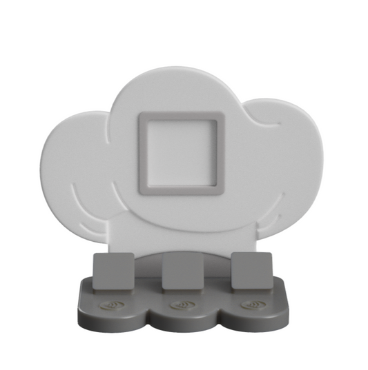 Chef Hat NFC Stand- 1 Frame/square- (Design your NFC stand- You Choose base type)