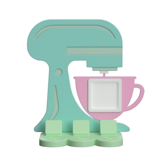 Mixer NFC Stand- 1 Frame/square- (Design your NFC stand- You Choose base type)