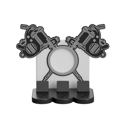 Tattoo  NFC Stand- 1 Frame/circle- (Design your NFC stand- You Choose base type)