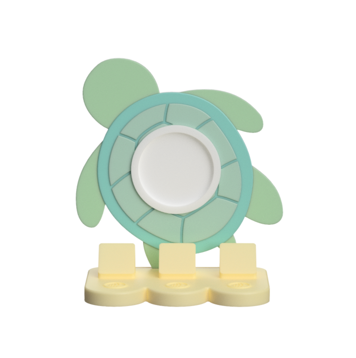 Turtle NFC Stand- 1 Frame- (Design your NFC stand- You Choose base type)