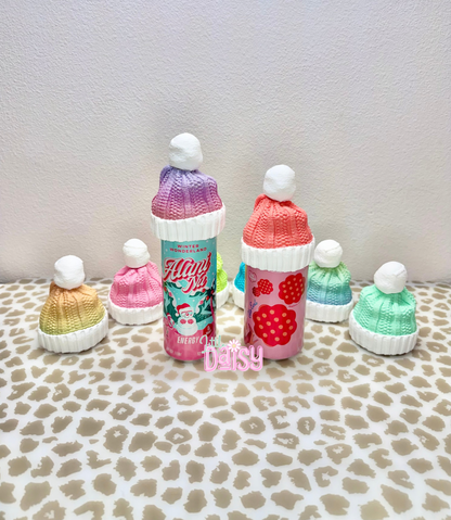 Bulk Pricing - Cozy Winter Can Hat - (12 oz skinny can or regular can options)