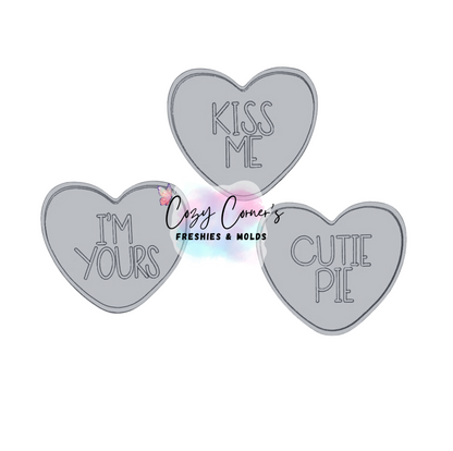 Interchangeable heart Valentine's Day Mold