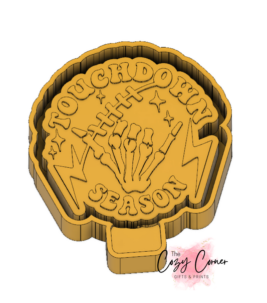 Touchdown season Football Freshie Mold