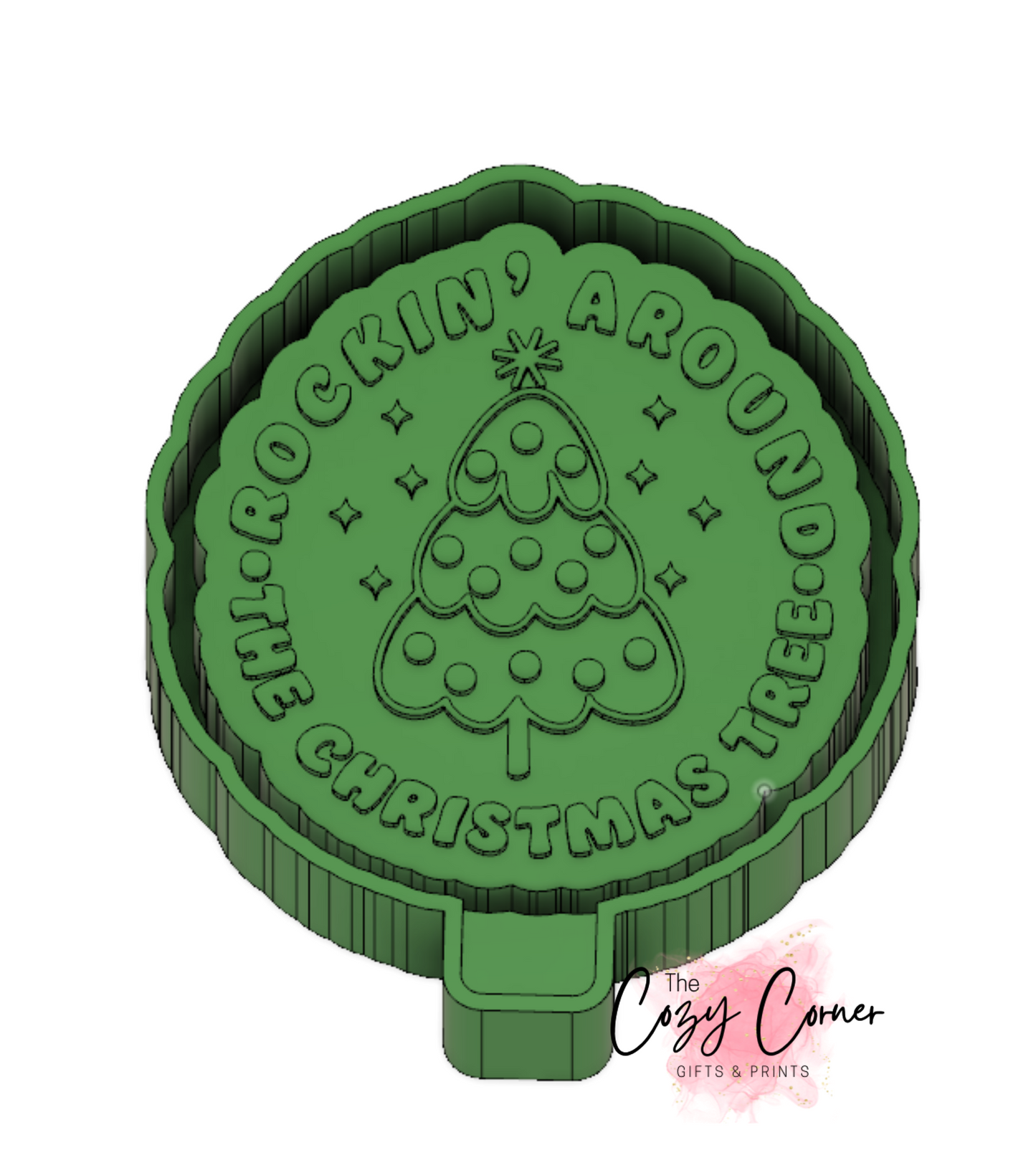 Rockin Around The Christmas Tree Freshie Mold