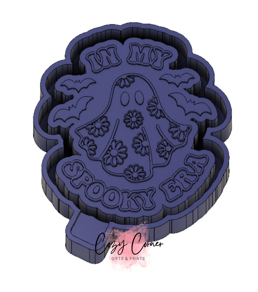 Spooky Era Flower Ghost Freshie mold