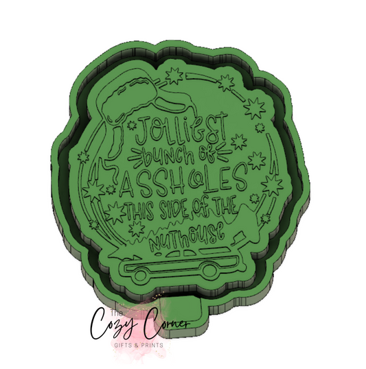 Christmas Vaca freshie mold