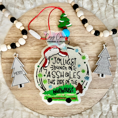 Christmas Vaca freshie mold
