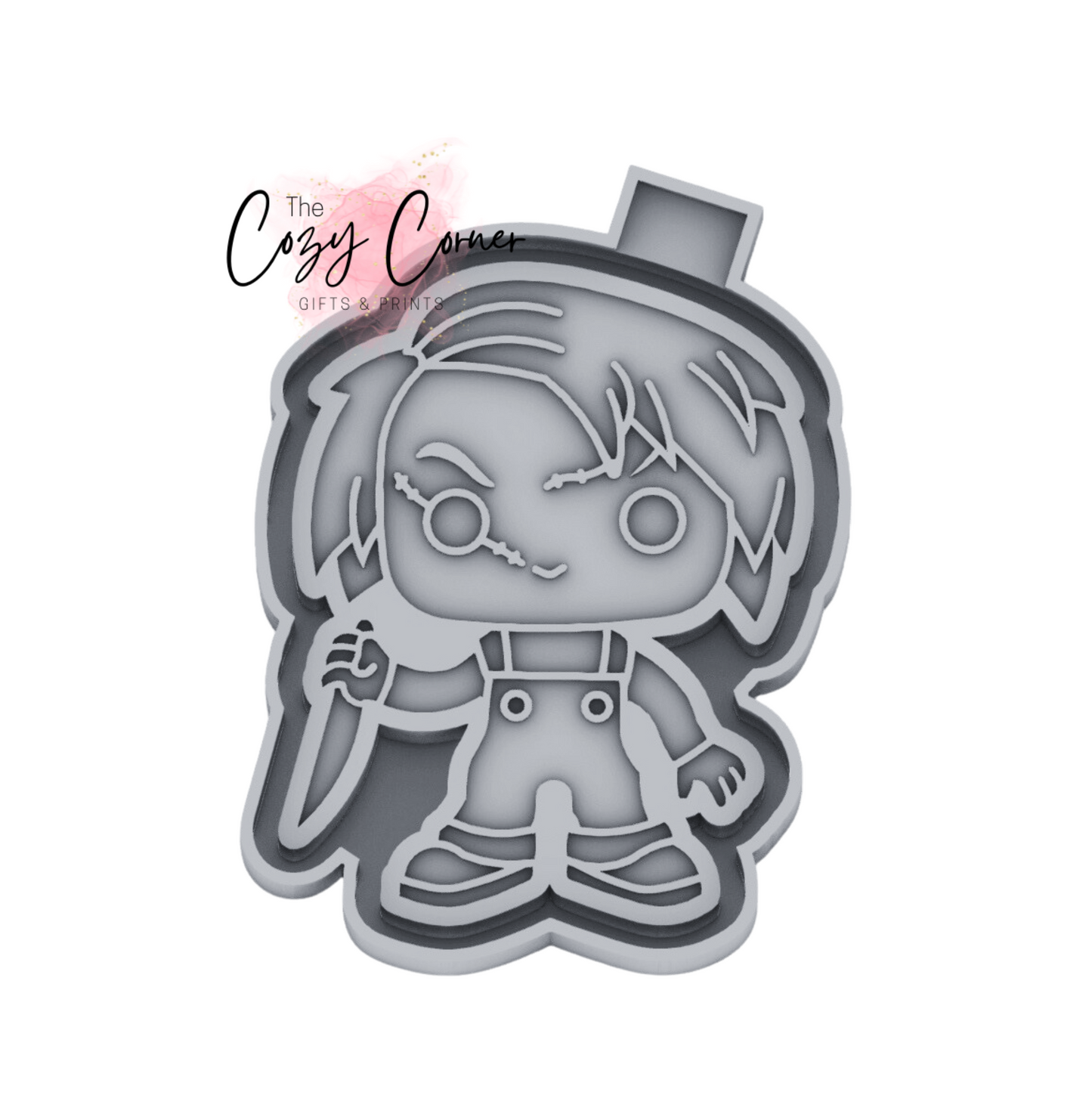 Spooky Doll Freshie mold (VIP)