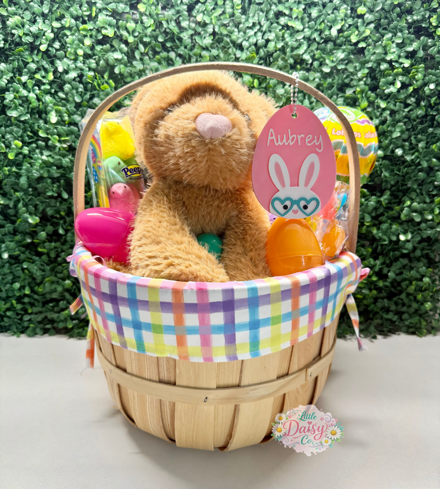 Easter Basket Tag- Egg/Bunny