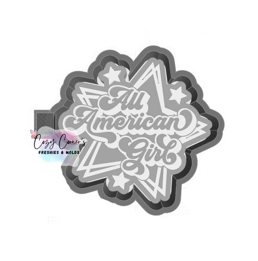 All American Girl Freshie Mold