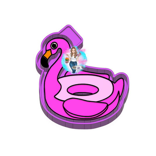 Flamingo Floaty Freshie Mold
