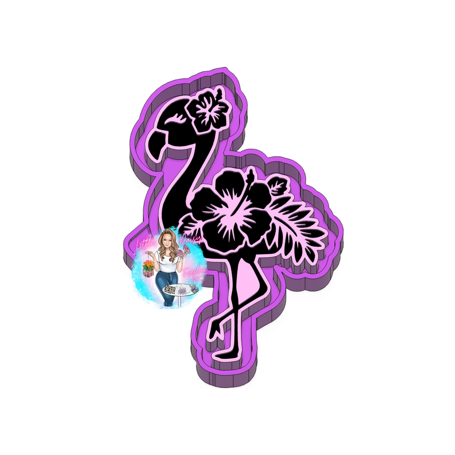 Flamingo Freshie Mold