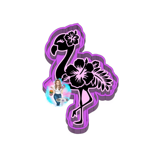 Flamingo Freshie Mold