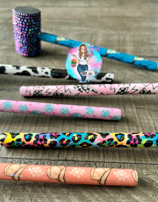 Print Handle Glamour Hammer