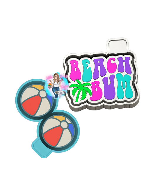 Beach Bum Freshie mold and Vent Clips
