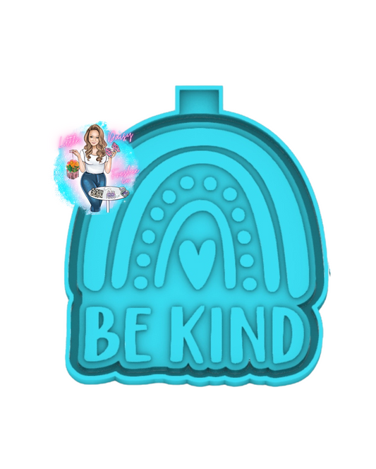 Be Kind Rainbow Freshie Mold