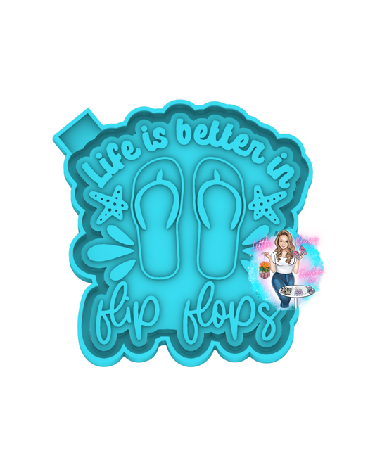 Flip Flop Freshie mold