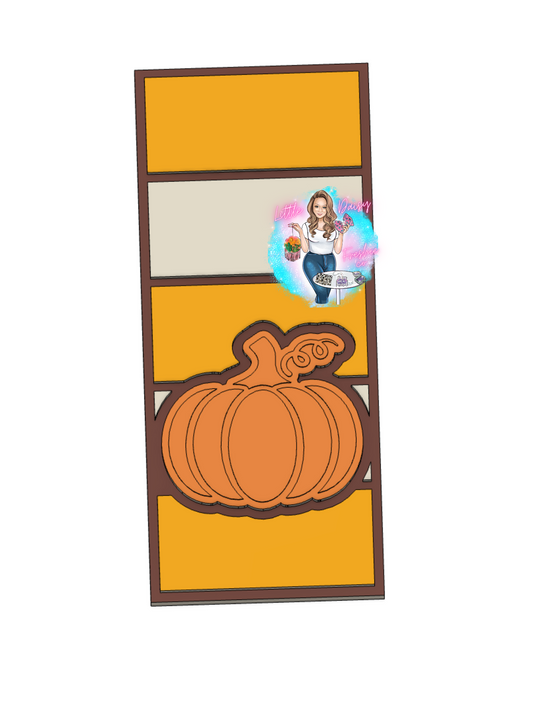 Pumpkin wax melt Snap Bar Mold