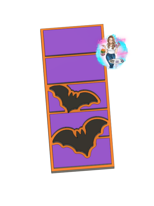 Bats wax melt Snap Bar Mold