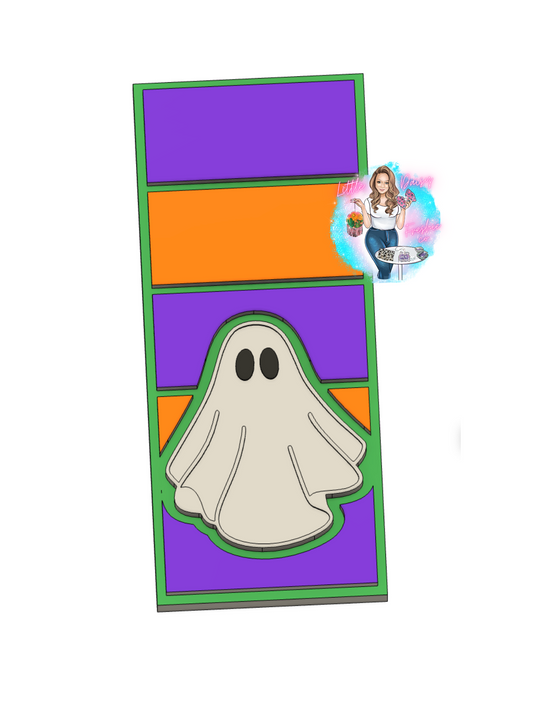 Ghost wax melt Snap Bar Mold