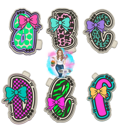 Letter Freshie Mold (You choose style)