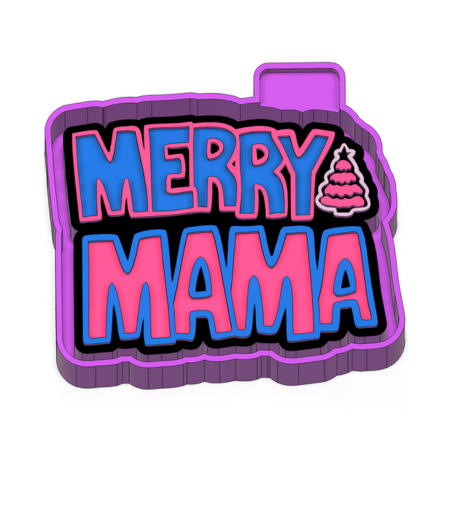 Merry Mama Freshie Mold