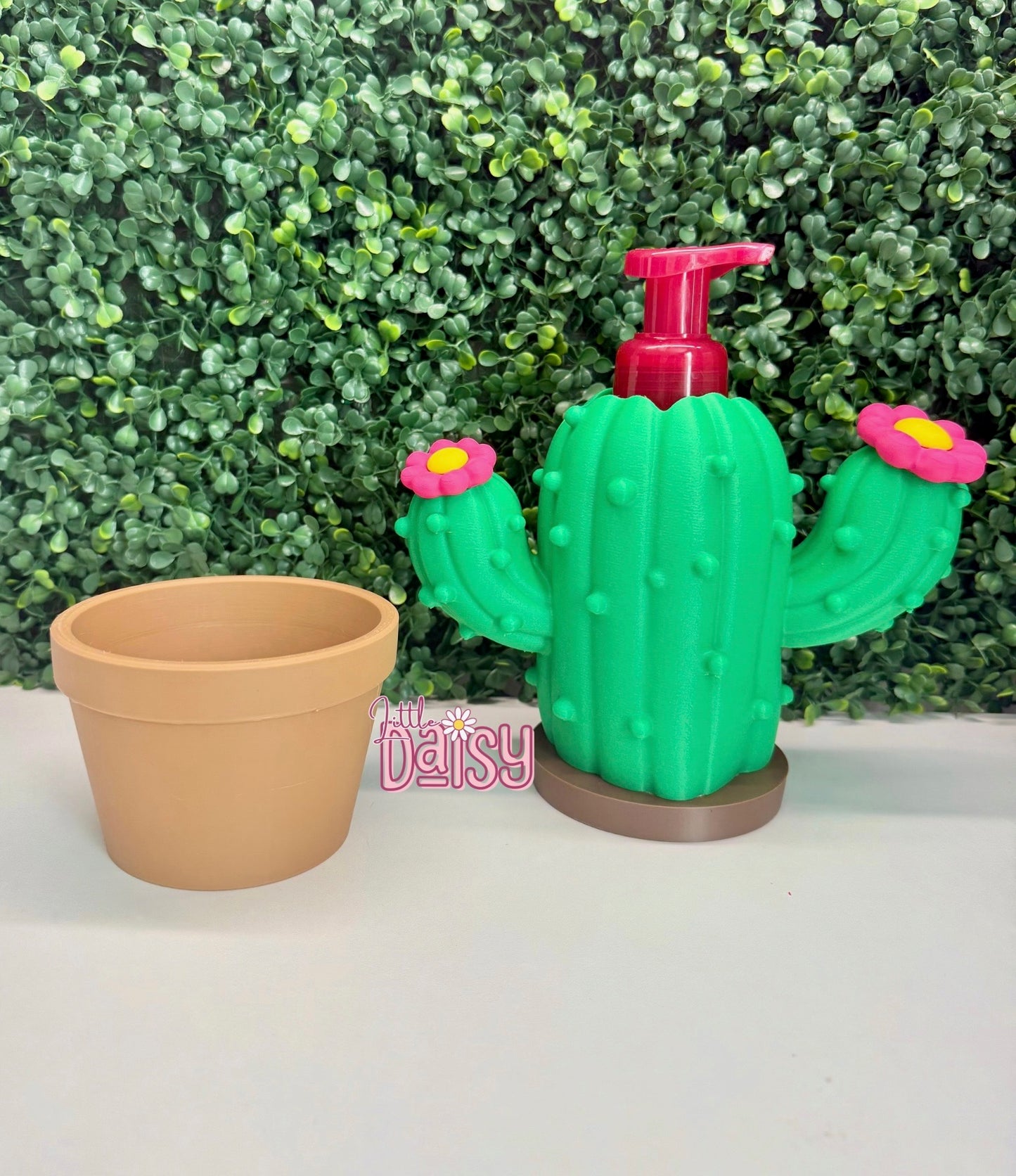 Cactus  BBW Foam Soap Dispenser Holder