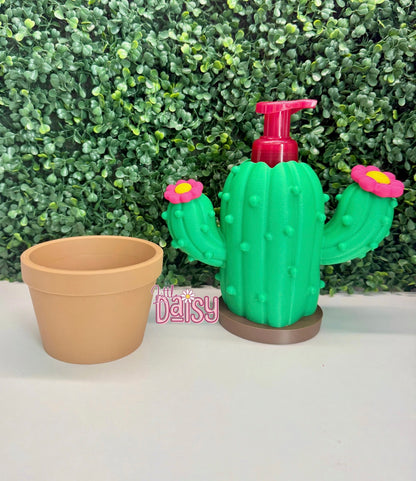 Cactus  BBW Foam Soap Dispenser Holder