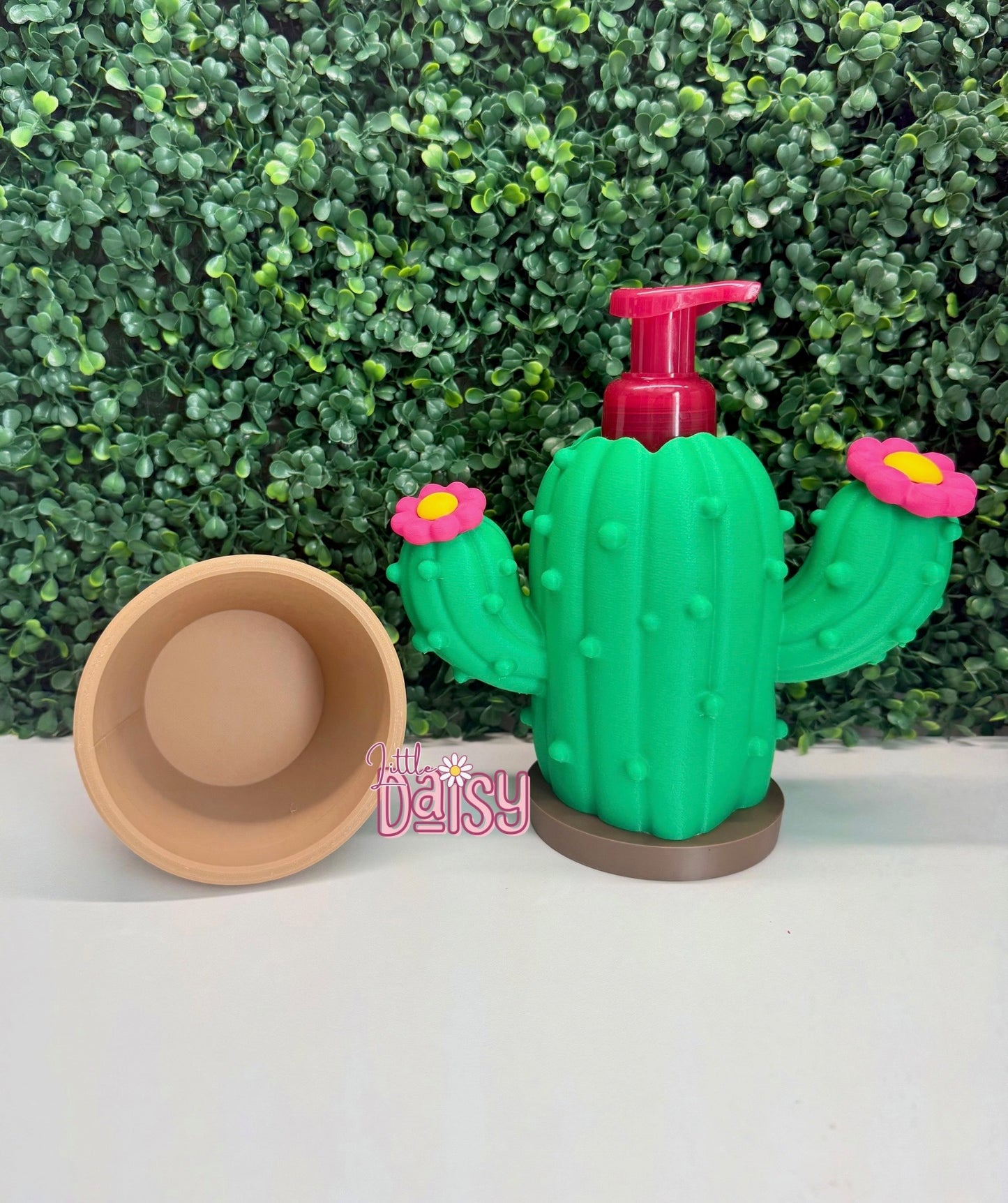 Cactus  BBW Foam Soap Dispenser Holder