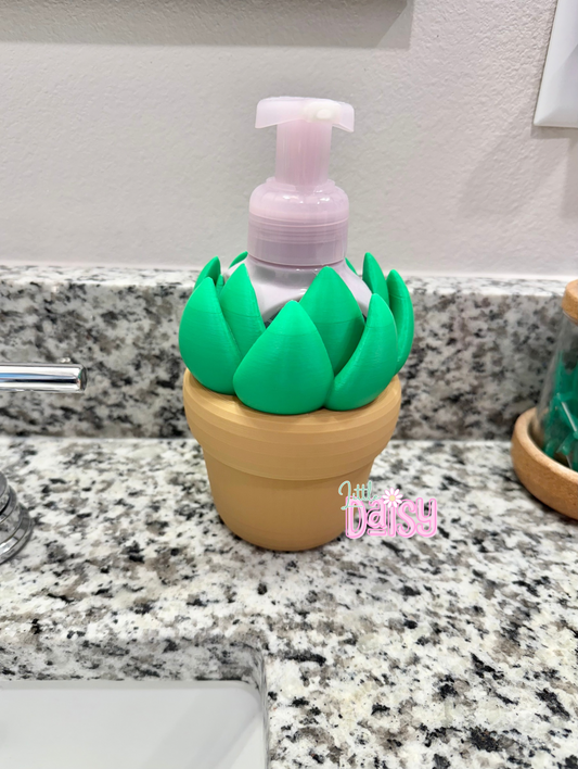 Succulent  BBW Soap Dispenser Holder