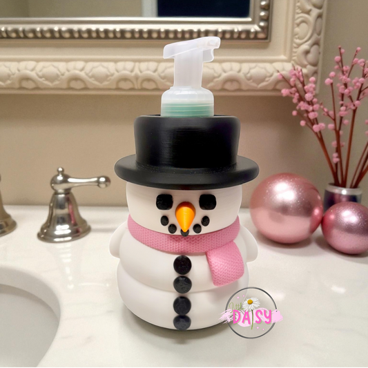 Snowman BBW Soap Dispenser Holder