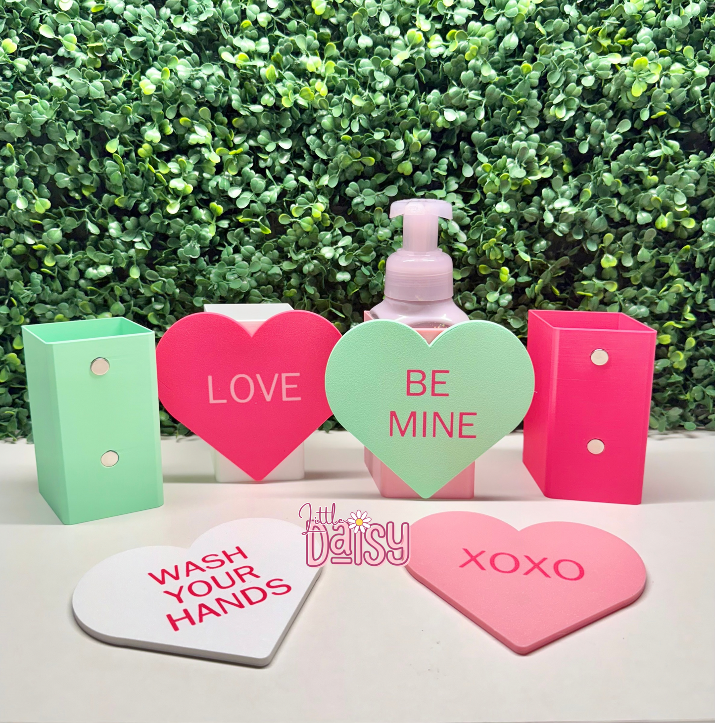 Candy Heart BBW foam soap holder (magnetic)