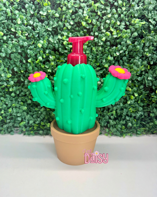 Cactus  BBW Foam Soap Dispenser Holder