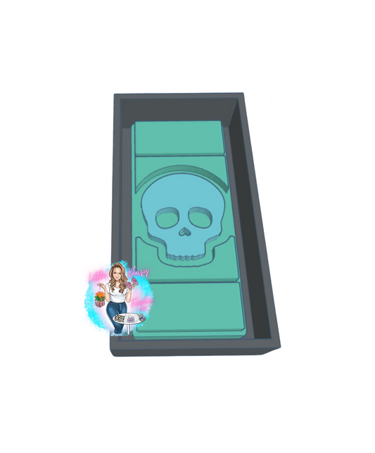 Skull Snap Bar Mold