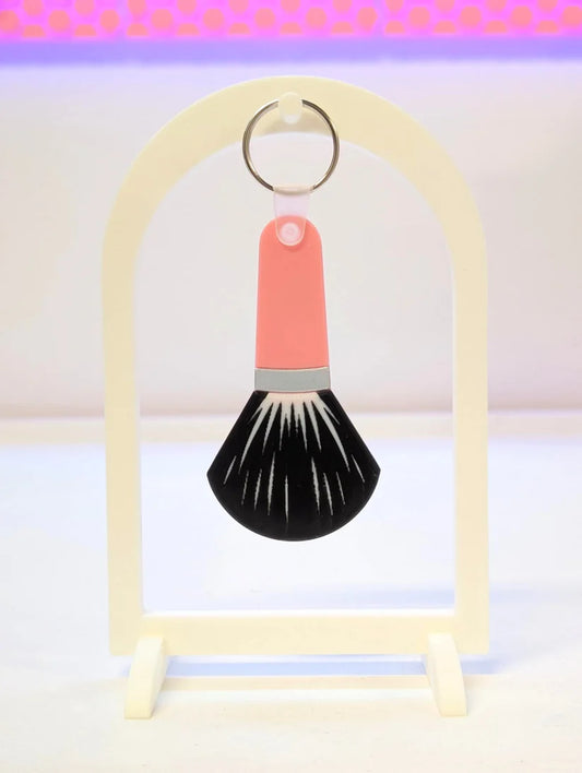 Makeup Brush NFC Keychain