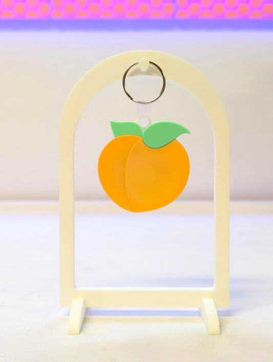 Peach NFC Keychain