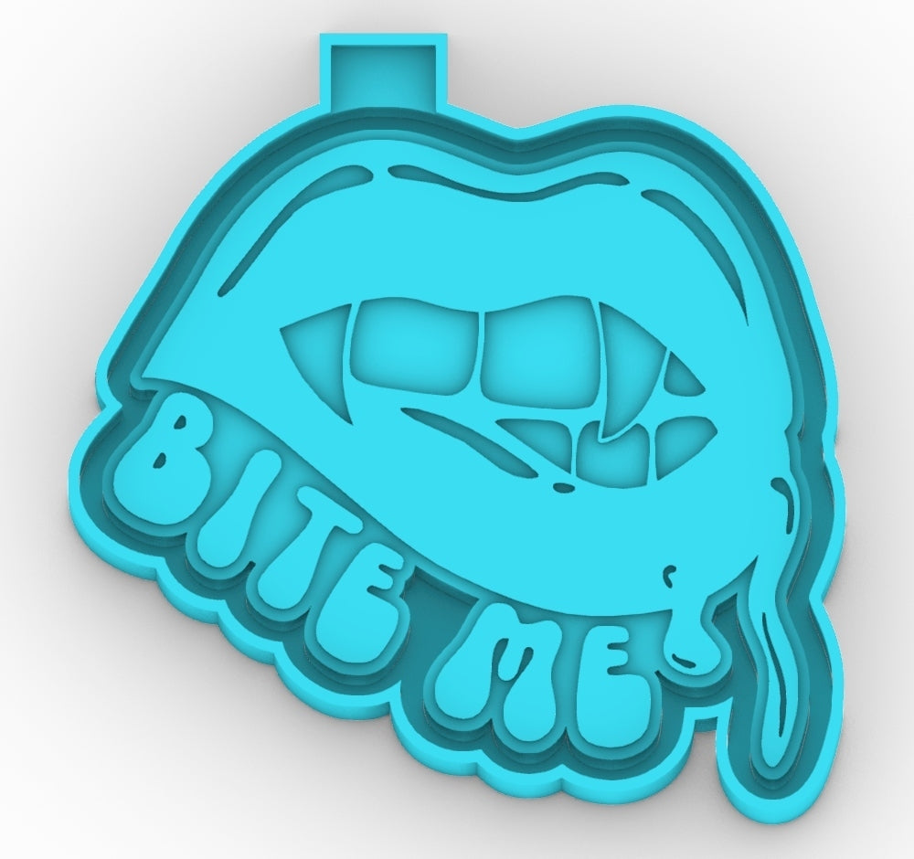 Bite me Freshie mold