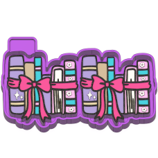Book vent clip Freshie mold